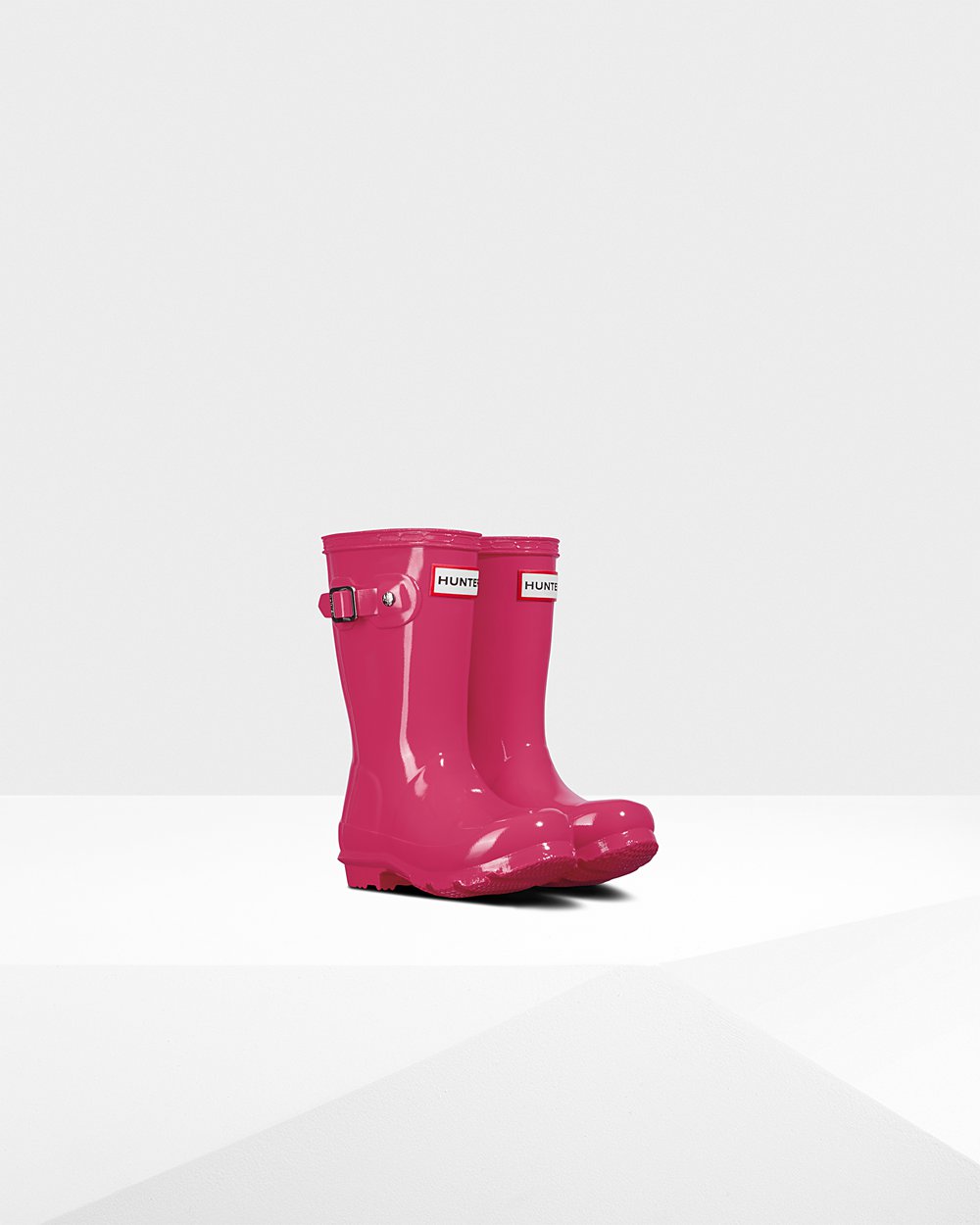 Botas De Agua Original Little Gloss Hunter Niños - Rosas Claro - 964382NJO